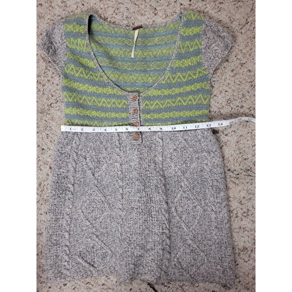 Free People Nordic-Inspired Knit Tunic Size XS - Picture 5 of 10